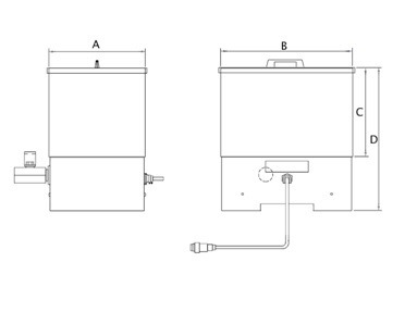 cleaning tank engineering drawing