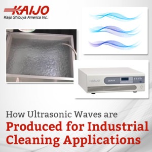 ultrasonic waves for industrial cleaning applications