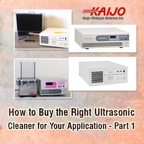 Ultrasonic Cleaner Systems