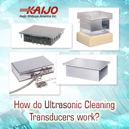 how do ultrasonic cleaning transducers work