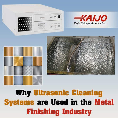 Why Ultrasonic Cleaning Systems are Used in the Metal Finishing Industry