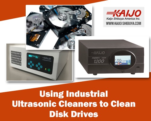 Using Industrial Ultrasonic Cleaners to Clean Disk Drives