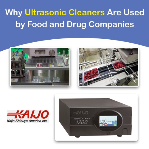 Why Ultrasonic Cleaners are Used by Food and Drug Companies
