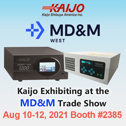 Kaijo Highlighting Its Ultrasonic Cleaning Systems for Medical Applications at MD&#038;M West