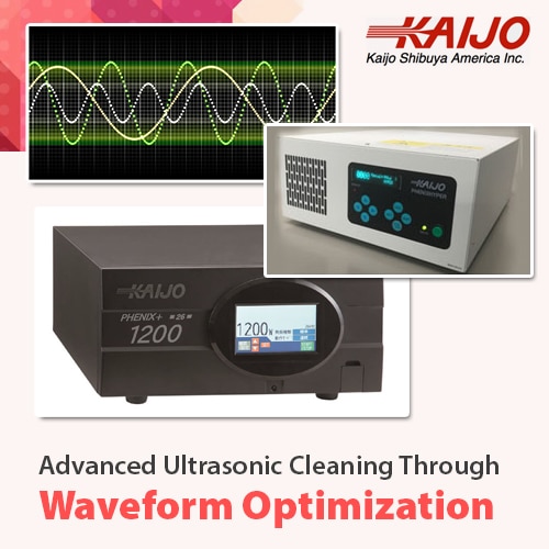 Advanced Ultrasonic Cleaning Through Waveform Optimization