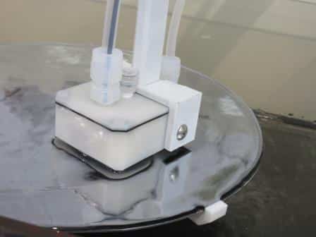 Mega Puck Flow Megasonic Transducer