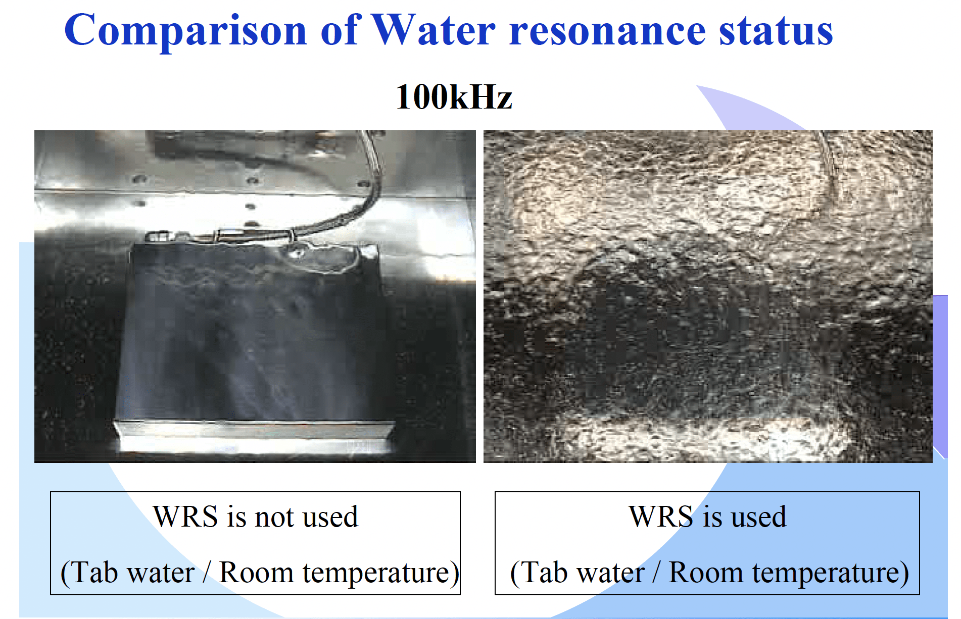 WRS-visual tank comparison