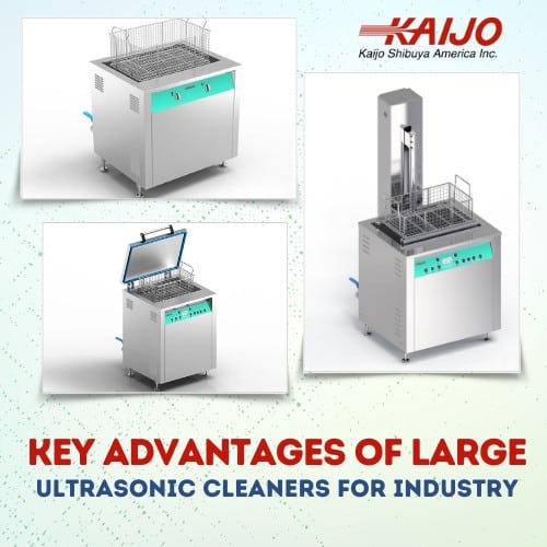 Key advantages of large ultrasonic cleaners for industry
