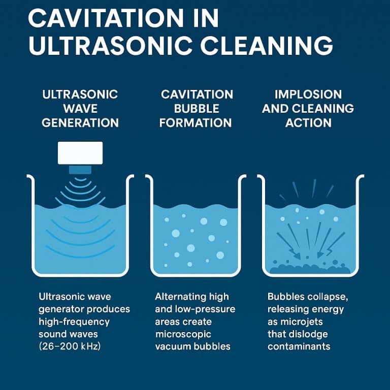 Cavitation in Ultrasonic Cleaning